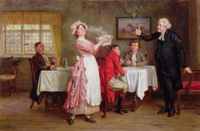 To Crown the Feast by George Goodwin Kilburne